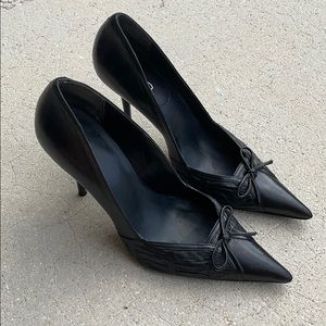 Aldo stiletto black shoes